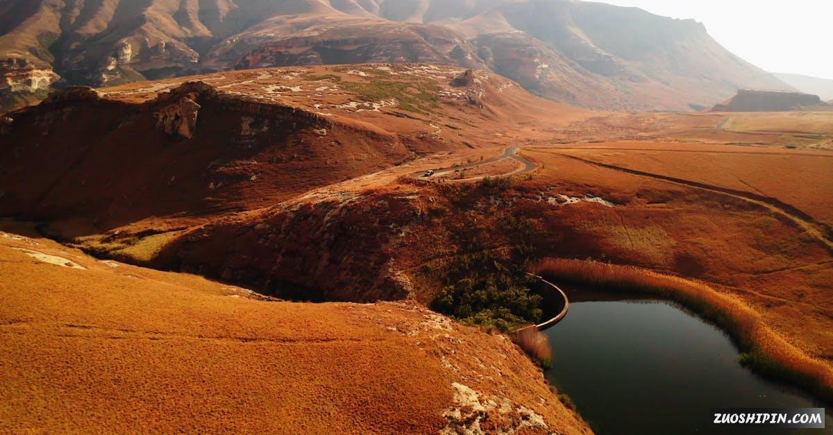 3333387|航拍非洲黄色的草地4K视频素材插图