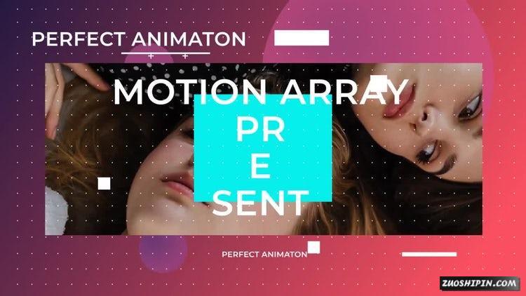 AE模板|时髦的数字网格片头视频素材模板#Trendy Typo Opener插图