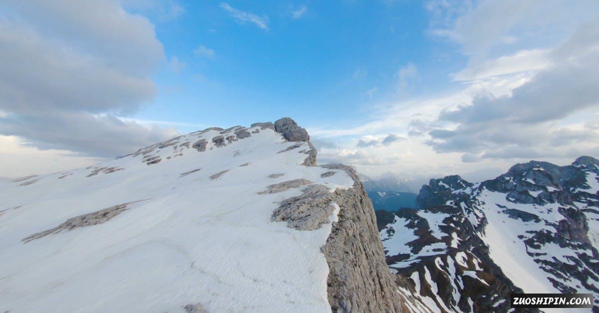 3333086|冰山高原的雪山航拍4K视频素材插图