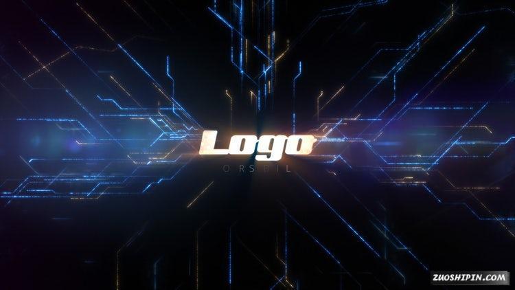 AE模板|Epic技术LOGO标志电路板#Epic Technology Logo插图