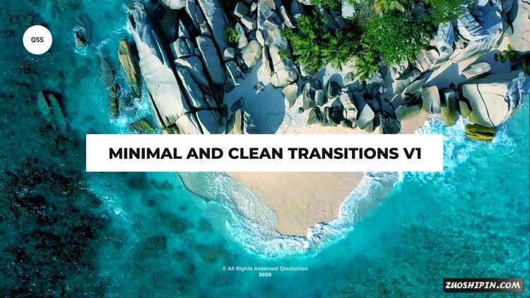 PR模板|创造性动画干净过渡视频PR视频相册下载#Clean Transitions For Premiere Pro插图