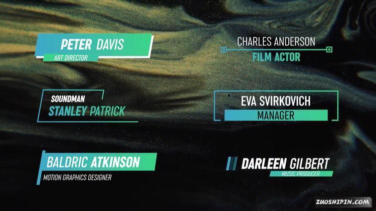 PR模板|6组干净的字幕条设计PR素材模板#Lower Thirds插图