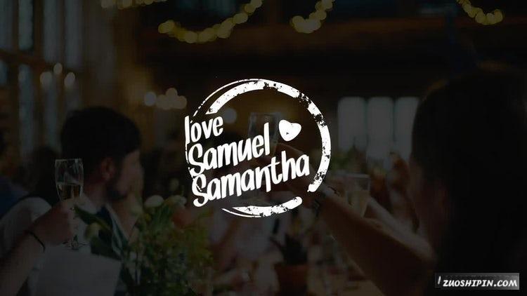 PR模板|婚礼头衔12组美丽全屏动画视频模板#Wedding Titles插图