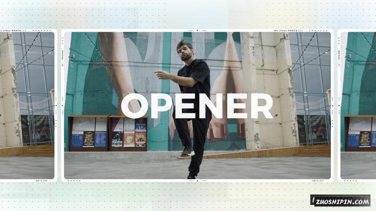 PR模板|框架简介包装视频动画模板#Frame Intro插图