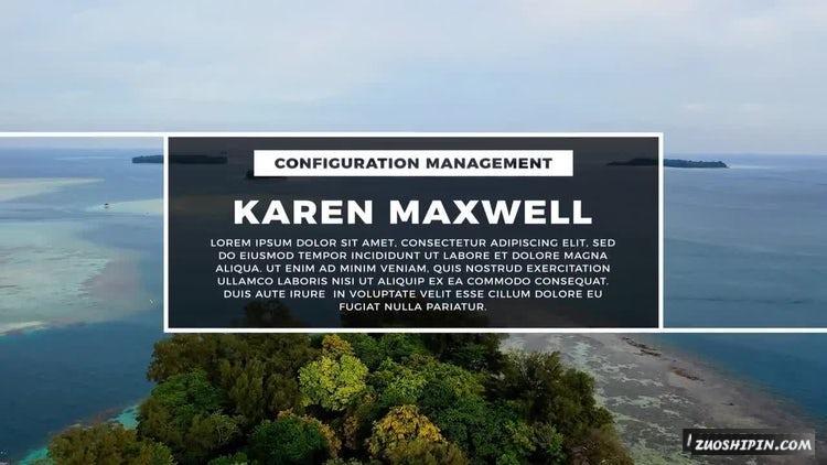 PR模板|超大居中10套动画文字包装视频模板#Big Lower Thirds V插图