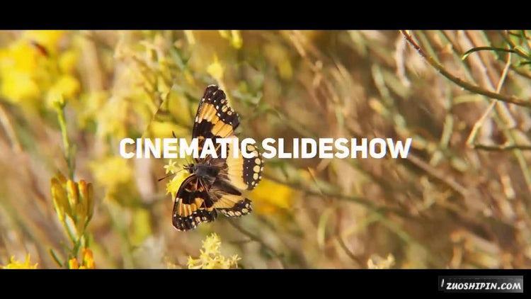 PR模板|电影幻灯片精美设计视频包装模板#Cinematic Slideshow插图