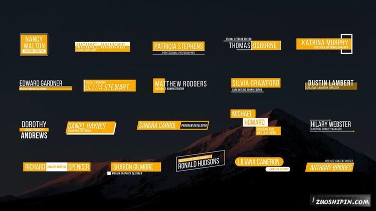 PR模板|20套专业设计动画现代字幕条MOGRT版本#Modern Lower Thirds插图