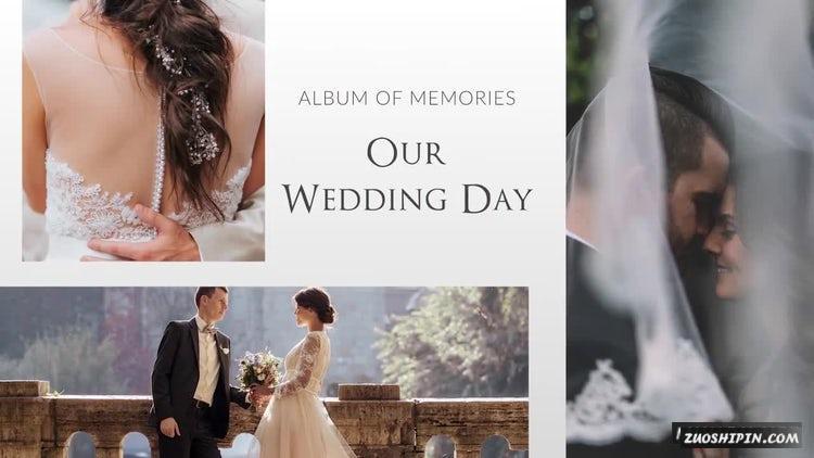 温柔浪漫婚礼幻灯片PR模板|Wedding Slideshow插图