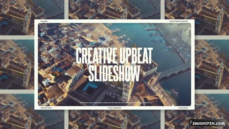 AE模板|优雅的幻灯片组合视频相册模板#Elegant Slideshow插图